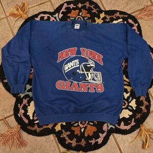🔥🔥Vintage Blue New York Giants Sweatshirt🔥🔥